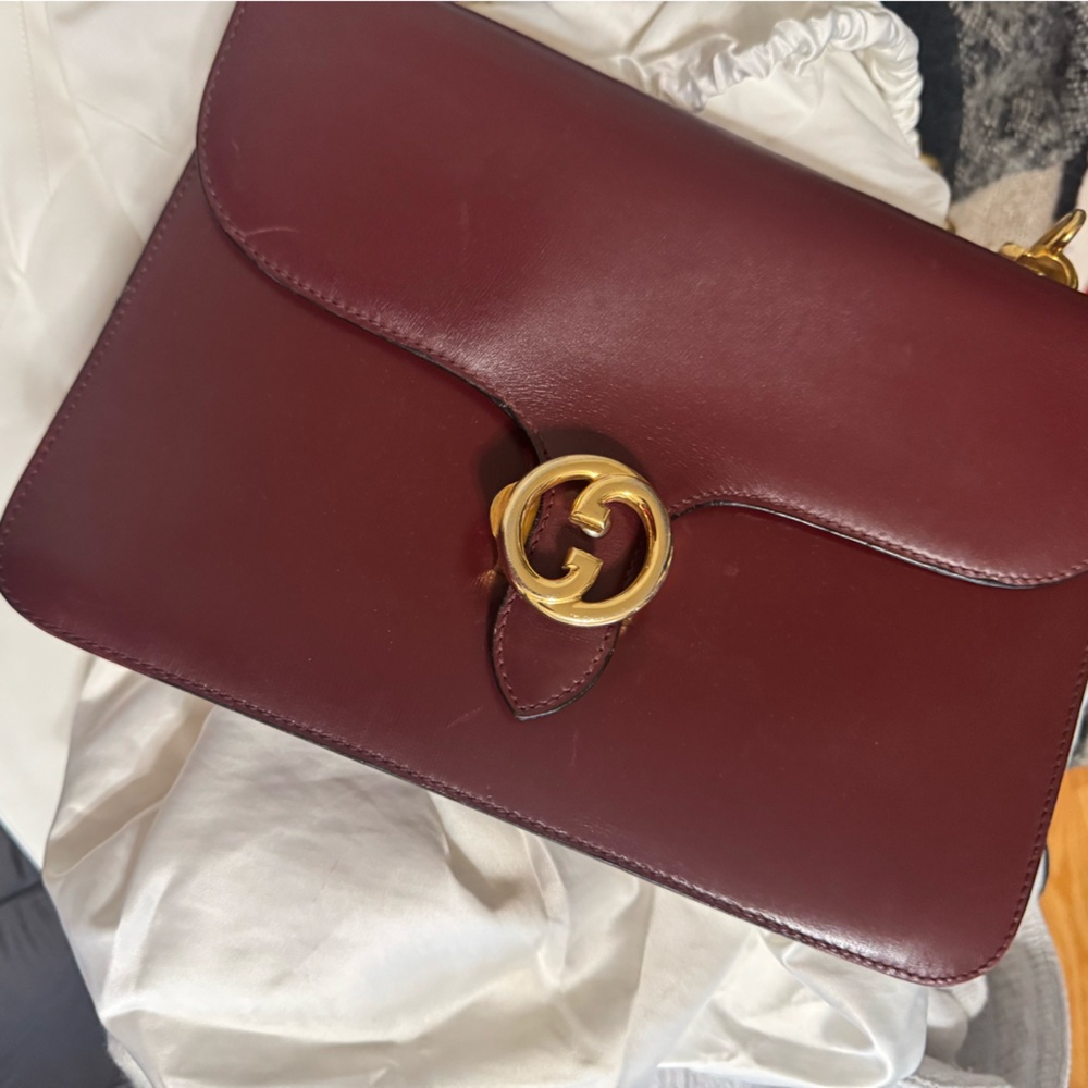 Vintage Interlocking Gucci Handbag - Picture 3 of 13